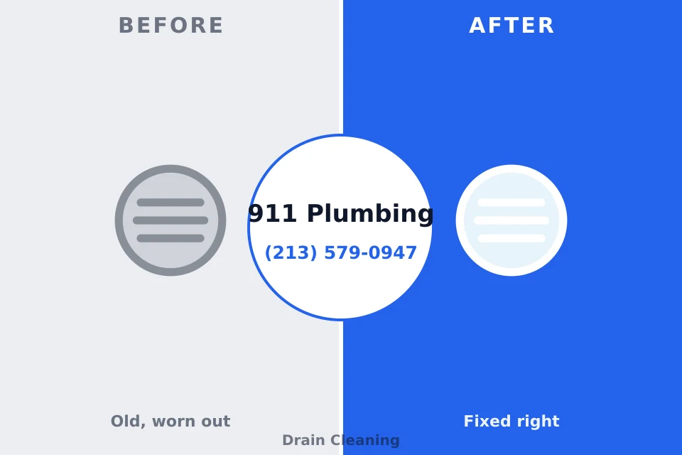 Before and after: plumbing company Mitchellville, IA